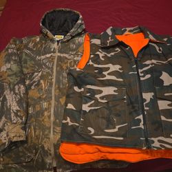 Hunting Jacket And Vest 2XL
