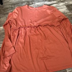 Orange Longsleeve Shirt