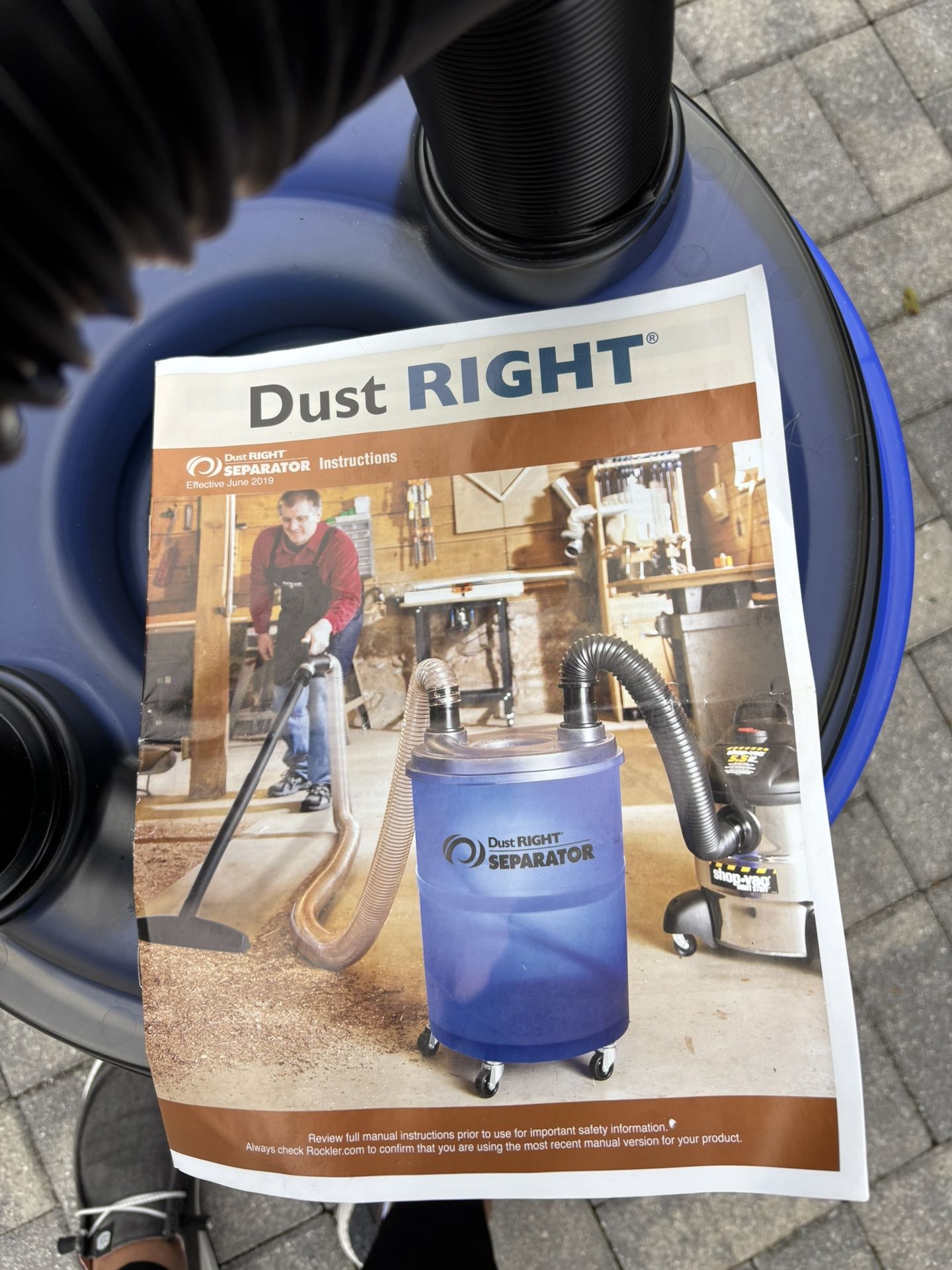 Dust RIGHT® O) SEPARATOR