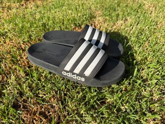 Adidas Slide Sandals Black White