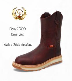 Botas De Piel De México Cómodas Para Trabajar 