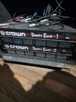 Crown Power Base Amplifier