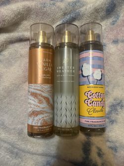 3 Bath and Body Works Mists