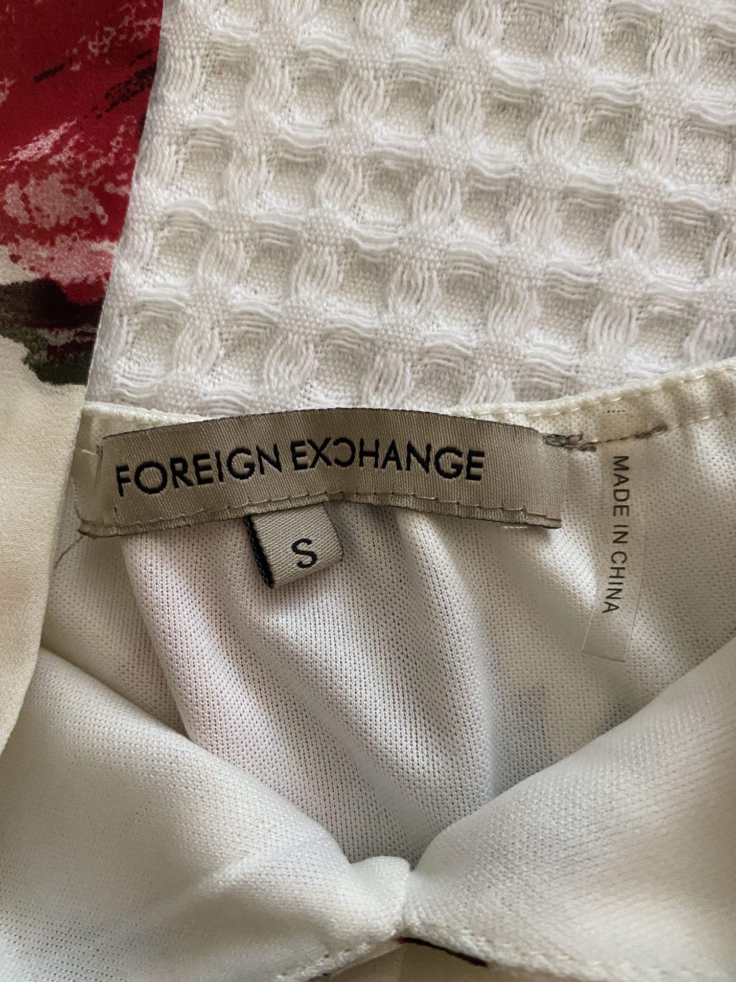 Flower Foreign exchange shorts romper