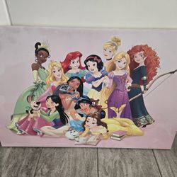 Disney Princess Canvas Poster 