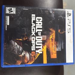 call Of Duty Black Ops 6 PS5