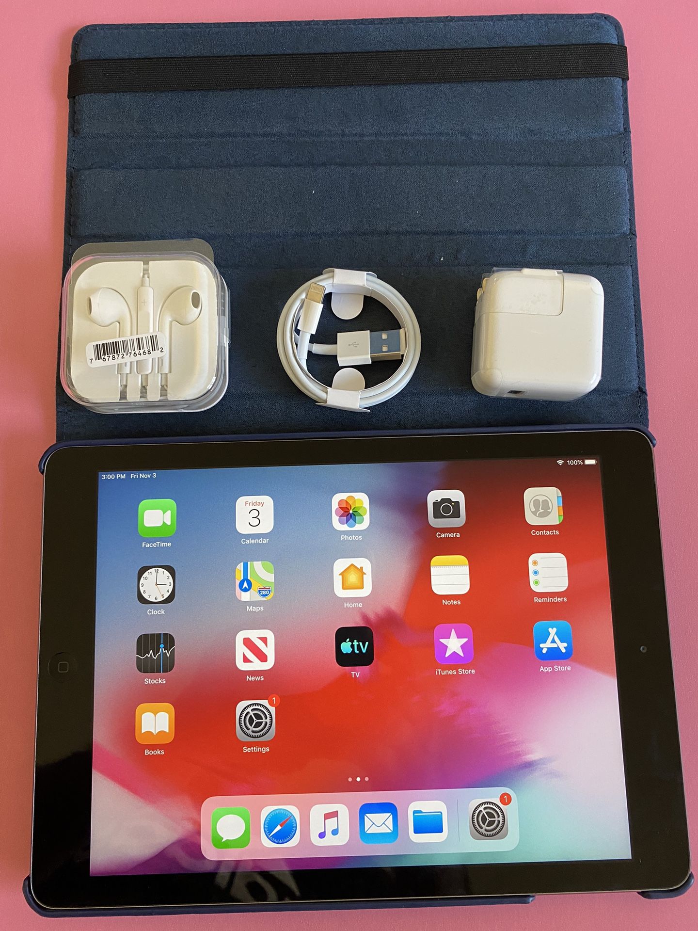 Apple IPad Air (9.7” Retina Display/ IOS 12 / Newer Than Ipad 4th