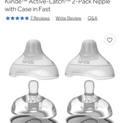 Active Latch Nipples 2pk