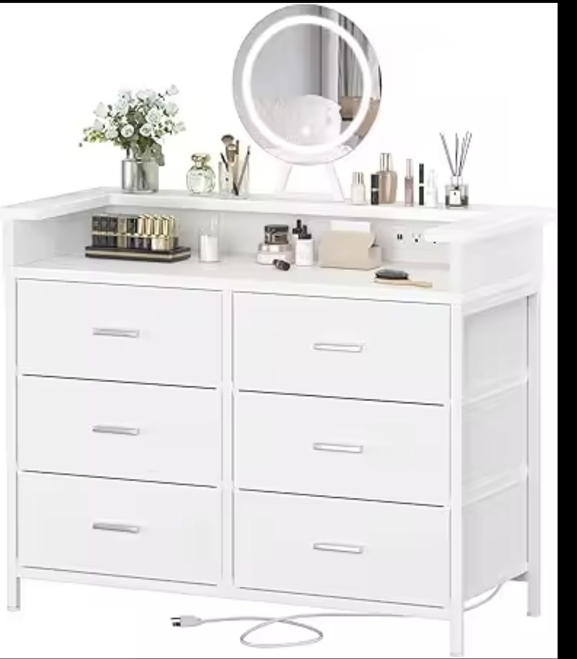 Dresser White Dresse