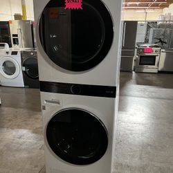 LG white Washtower