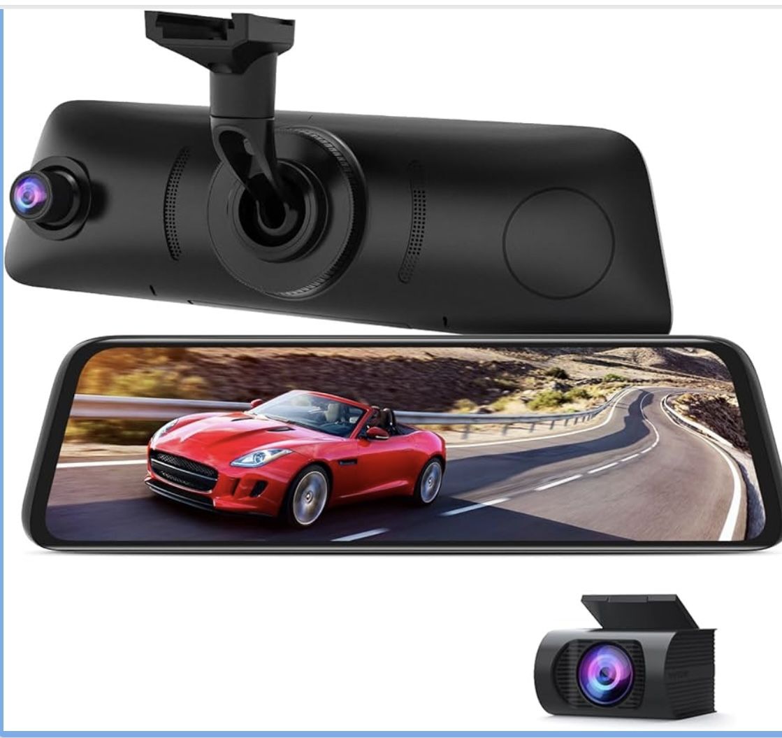 NEW AUTO-VOX V5PRO 1080P 9.35'' OEM Rear View Mirror Camera