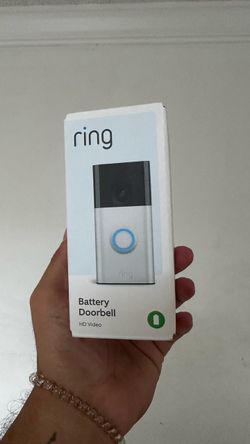 Ring Battery Doorbell HD Video