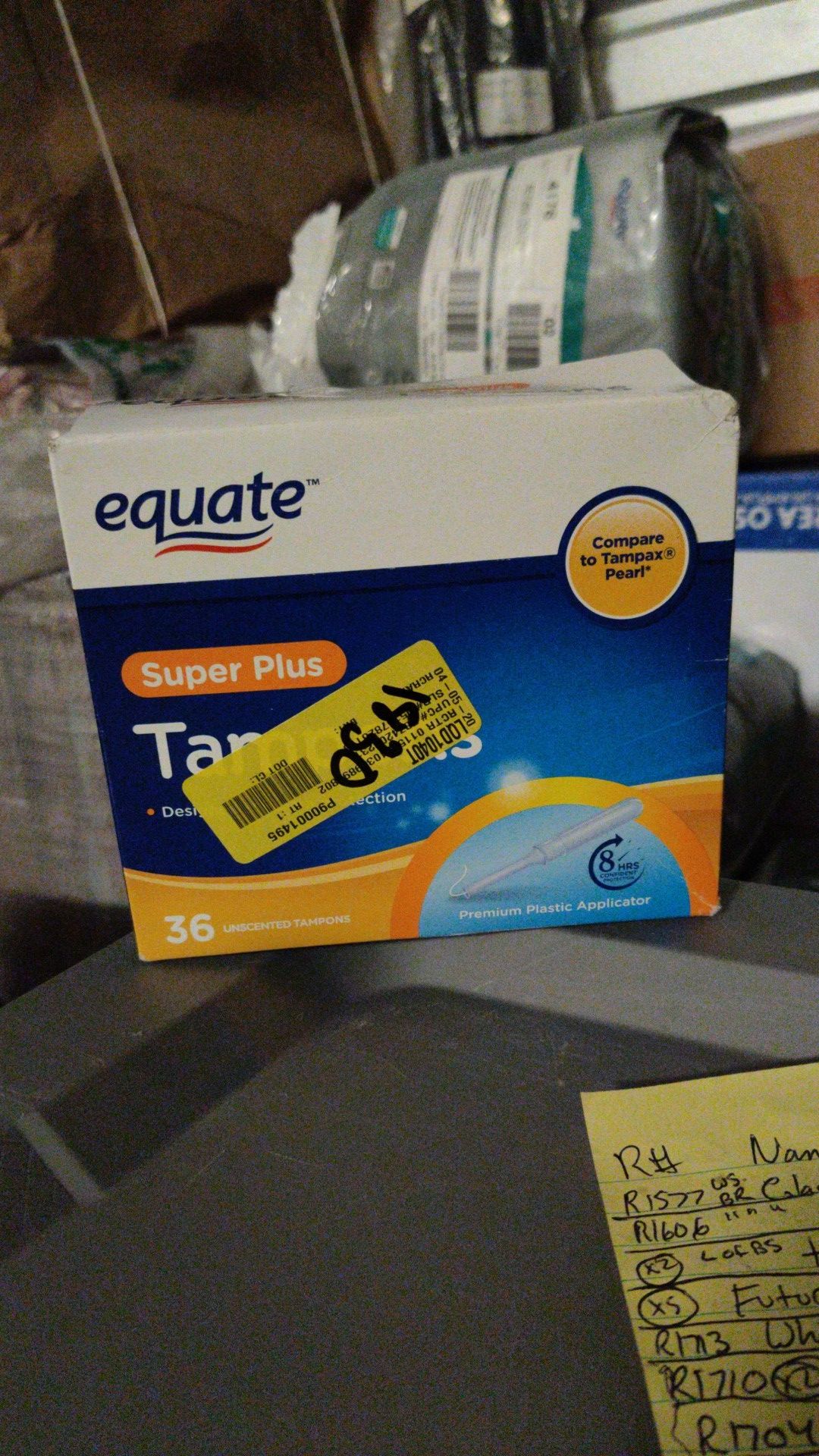 Equate Super Plus 36ct Tampons