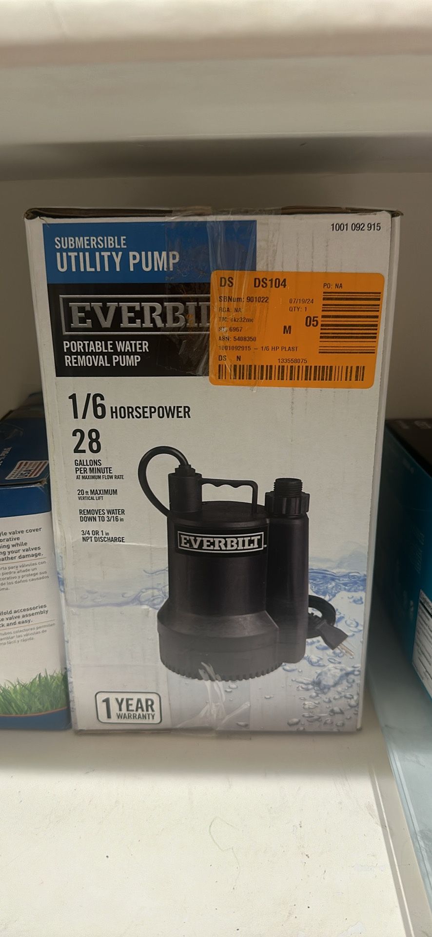 Water Pump Removal