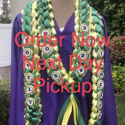 It’s Not To Late!-Next Day Pickup Available! Wide Graduation Lei $30/ Sash $40/ Both $60- In Riverside 92508. Leis 