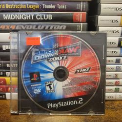 Ps2 Smack Down Vs Raw 2007 