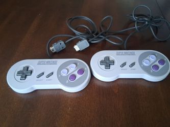 Super Nintendo controllers