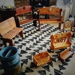 Handmade And Crafted benched 