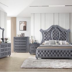 4 Pc Queen Bedroom Set