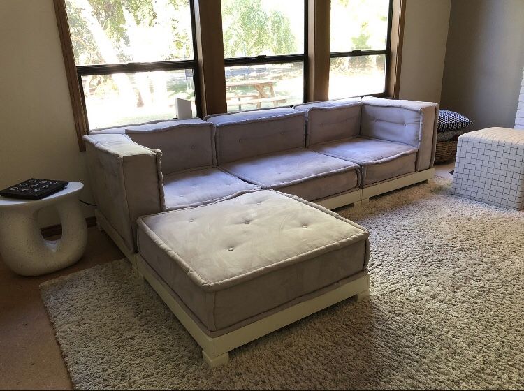 Pottery Barn Teen Cushy Lounge Sectional