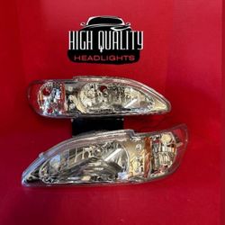 Ford Mustang 1994. 1998 Headlights.