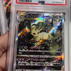 Leafeon Vstar Japanese Psa 10