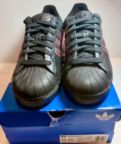 adidas SUPERSTAR II KK2356 Core Black / Team Victory Red / Utility Black | Sz:13