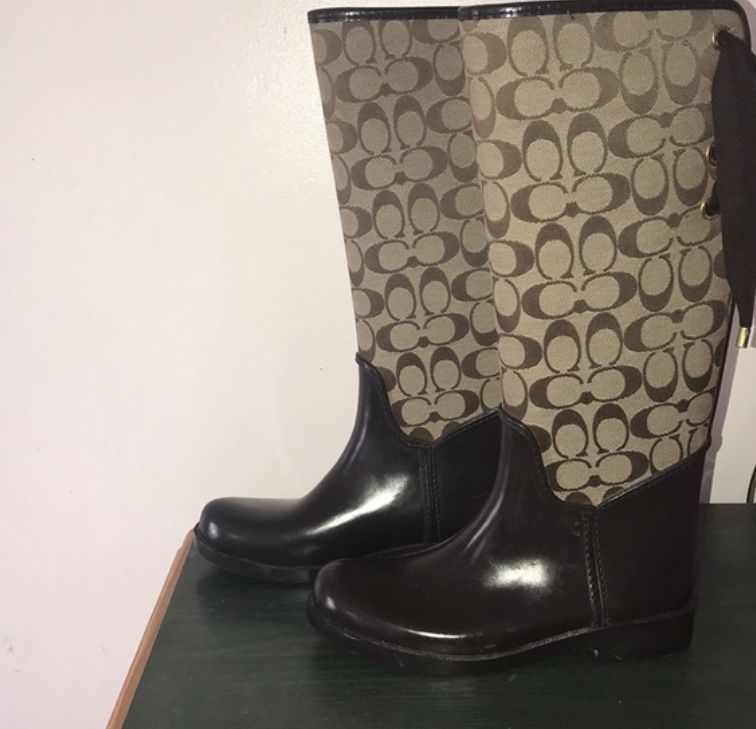 Coach Rain boots,All Products : American Fashion Style Bags On Sale