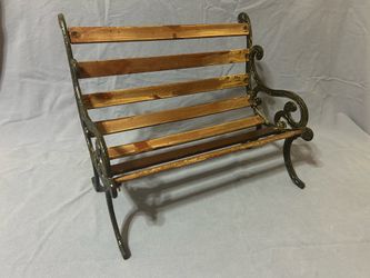 Vintage doll bench