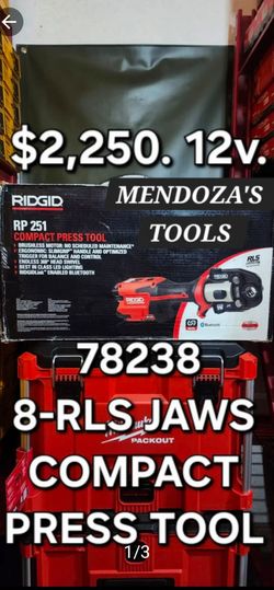 Ridgid Compact Press Tool Kit 12v