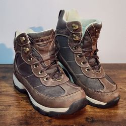 LL Bean Women's Tek 2.5 Brown Waterproof Insulated Hiking Boots Size 7.5M 501973