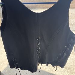 Women’s Leather Vest