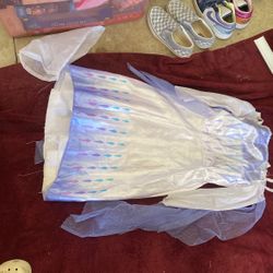 Princess Elsa Dress Costume 