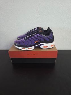Nike Air Max Plus Purple Orange Sneakers Size 11