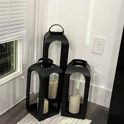 Candle decor/with flameless candles