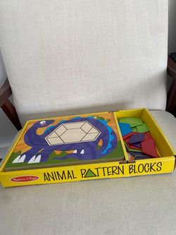 Melissa &Doug- Animal Pattern Blocks