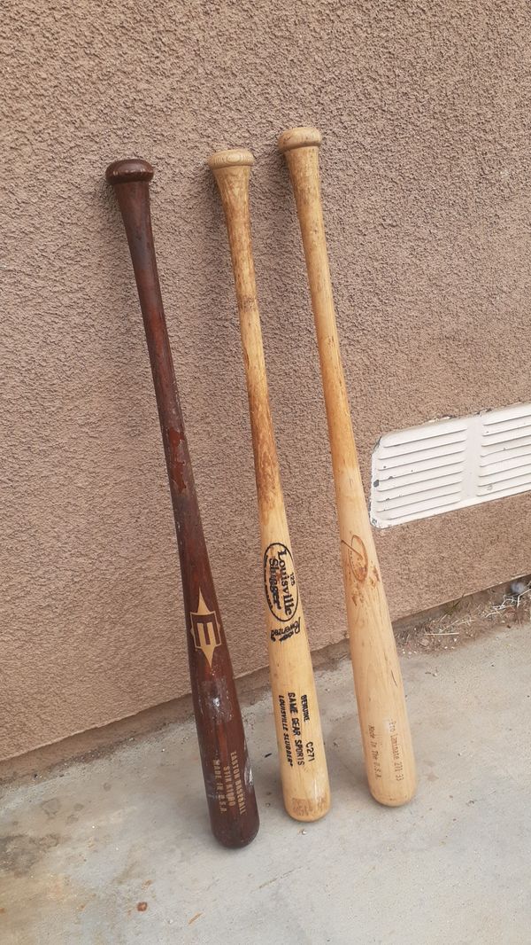 Wood baseball bats for Sale in Victorville, CA OfferUp