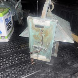 Outdoor Copper Sconce