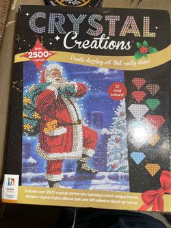 Santa diamond painting kit