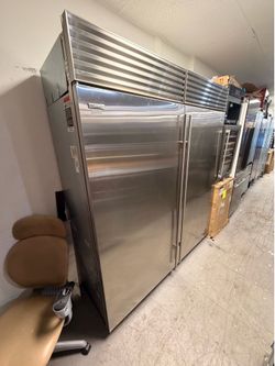 Sub Zero Column Refrigerator 72”Inch Side By Side Stainless Steel