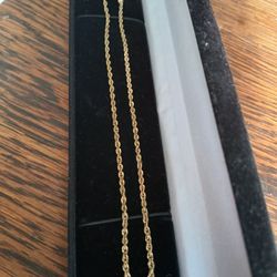 Gold Rope chain 10k