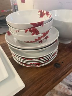 Dishes - Mikasa Pure Red
