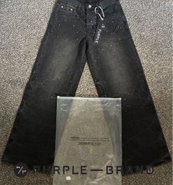 New purple jeans