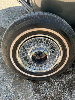 Cadillac wire wheels