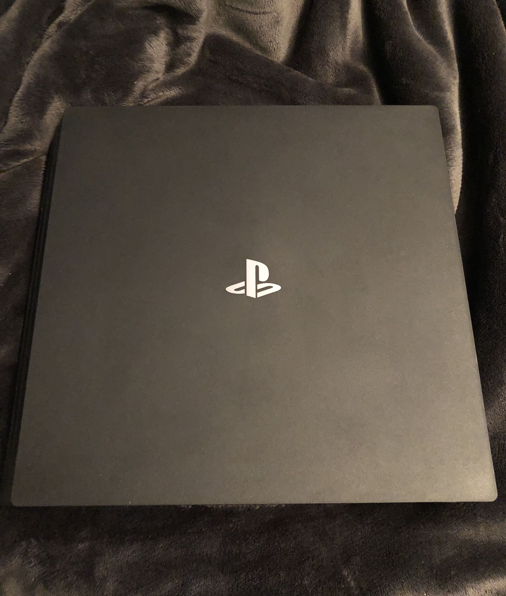 Ps4 Pro with wireless headphones and games