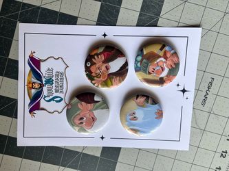 Snow White and the Seven Dwarfs Button Set