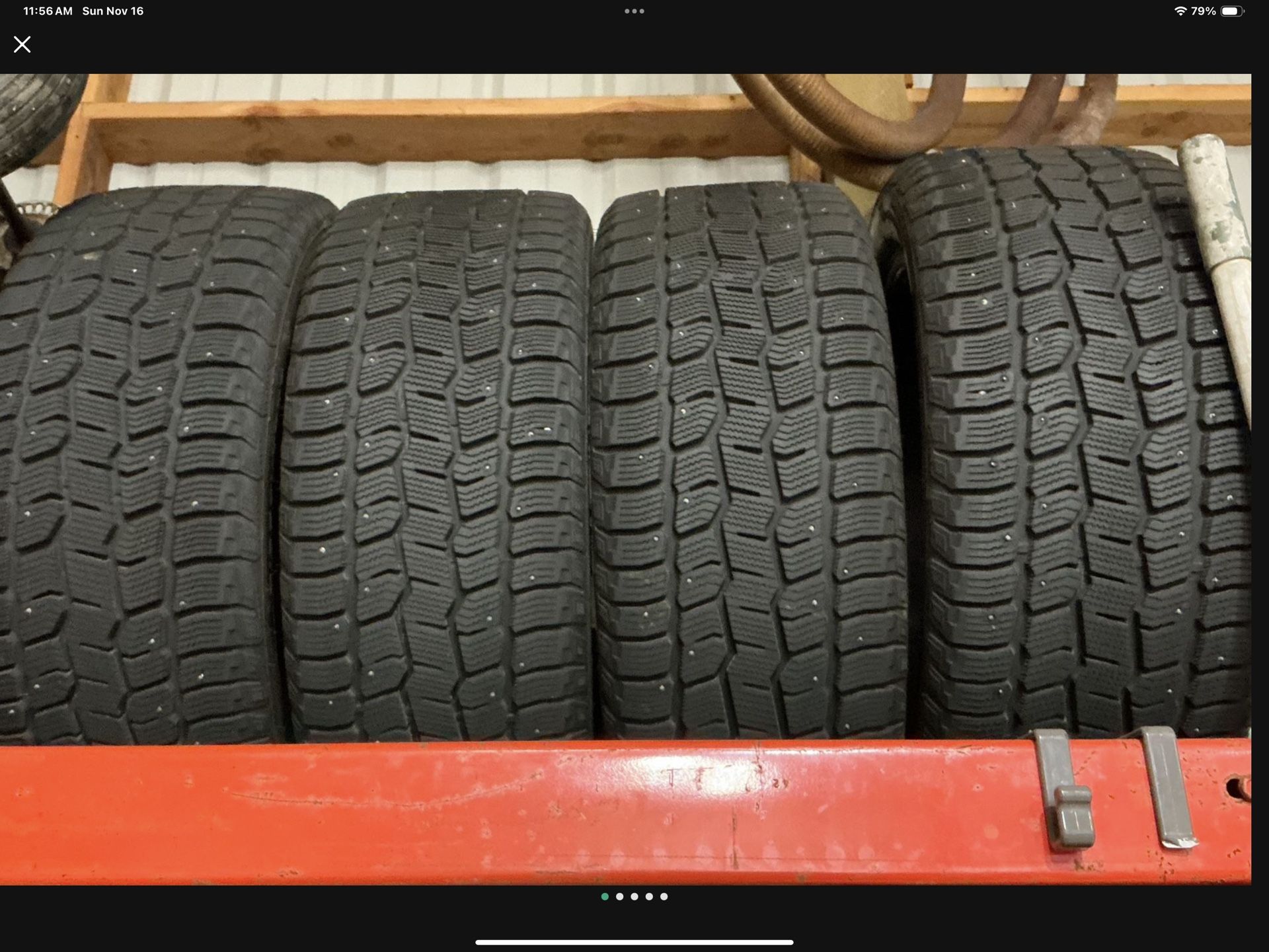 285/45/22 Studded Winter Tires (Molalla)