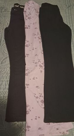 3 pantalones talla 6 para niña