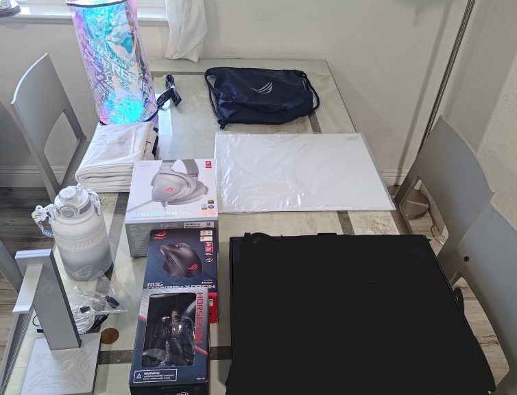 Asus Gaming Headset,Stand,Mouse,Pads and More...