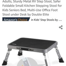 Adjustable Steel Stepping Stool